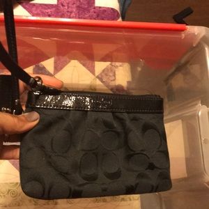 Coach wristlet